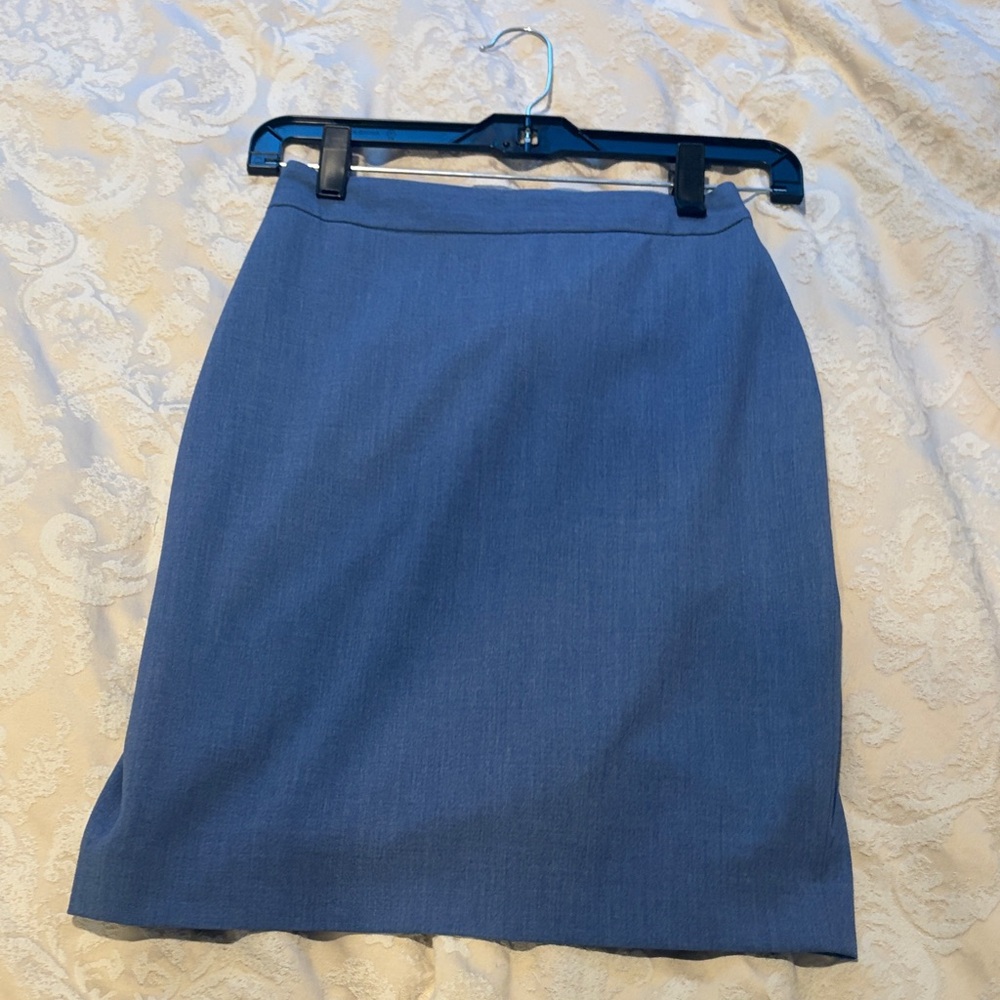 Banana Republic Classic Blue Pencil Skirt